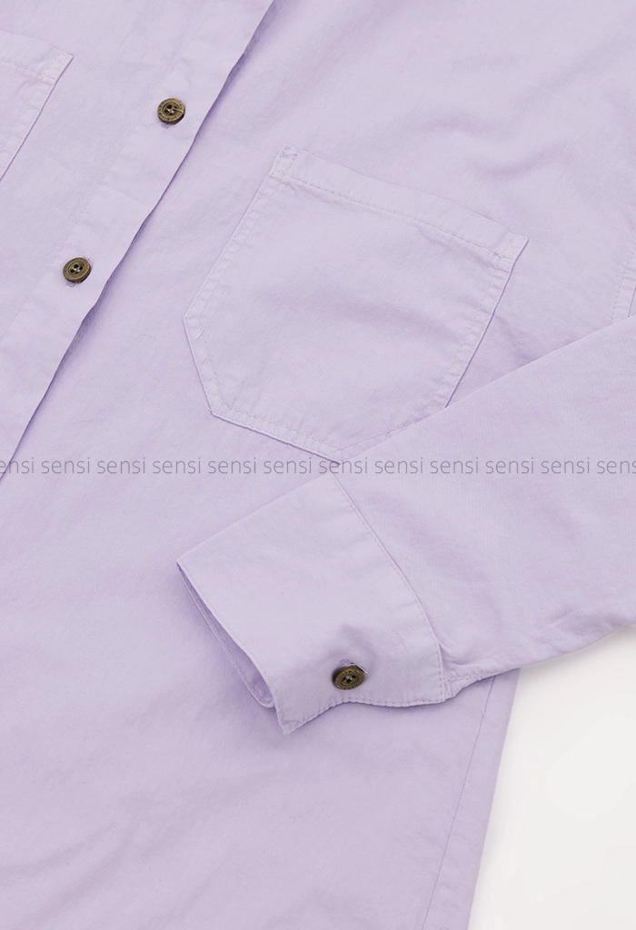 شومیز لینن پشت دکمه کد1005093